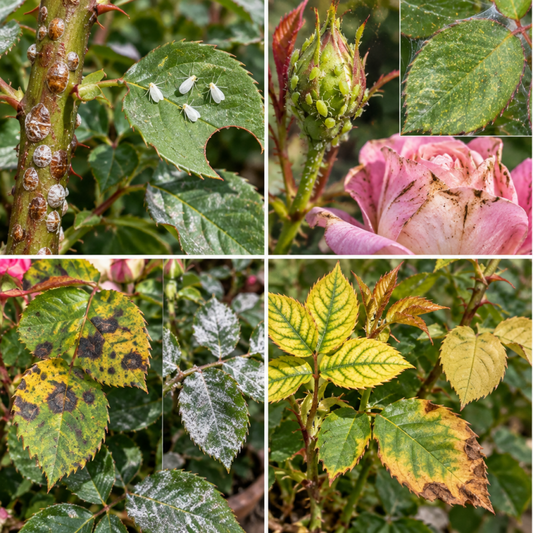 Common Rose Leaf Problems: Causes, Diseases, Pests & Easy Solutions