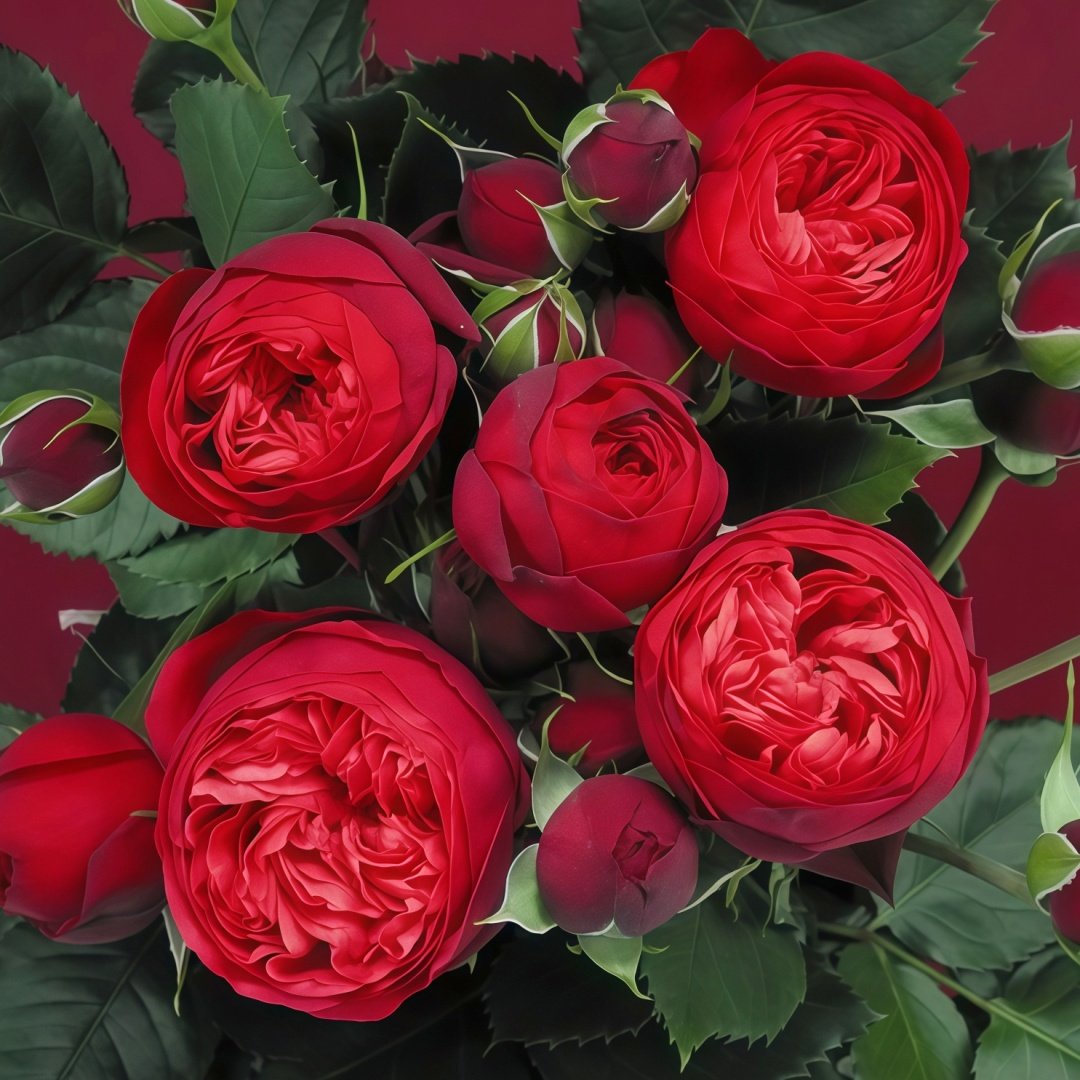Piano Rose Plant| 红钢琴 image 7