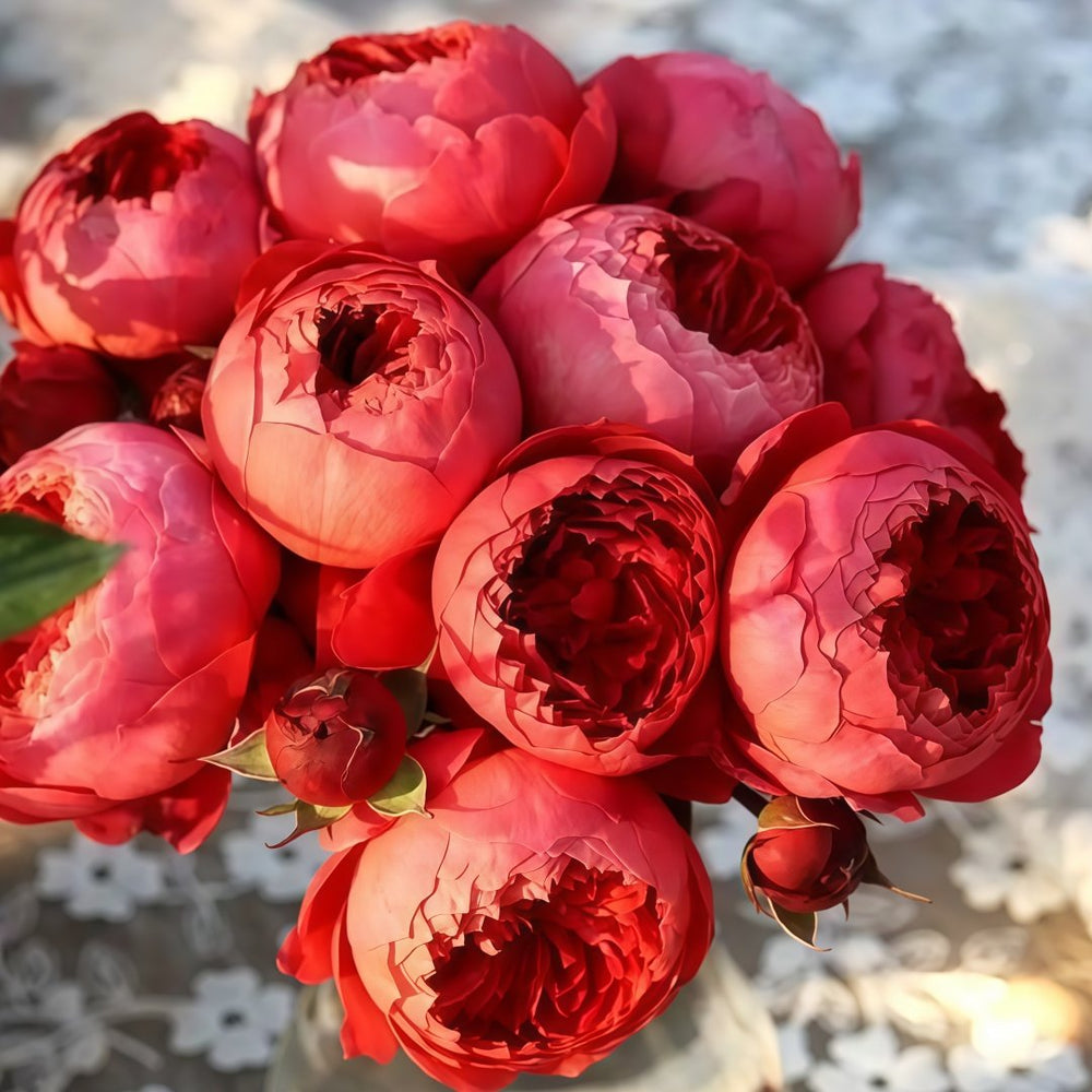 Cinnabar Bowl Rose Plant|朱砂碗 image 6
