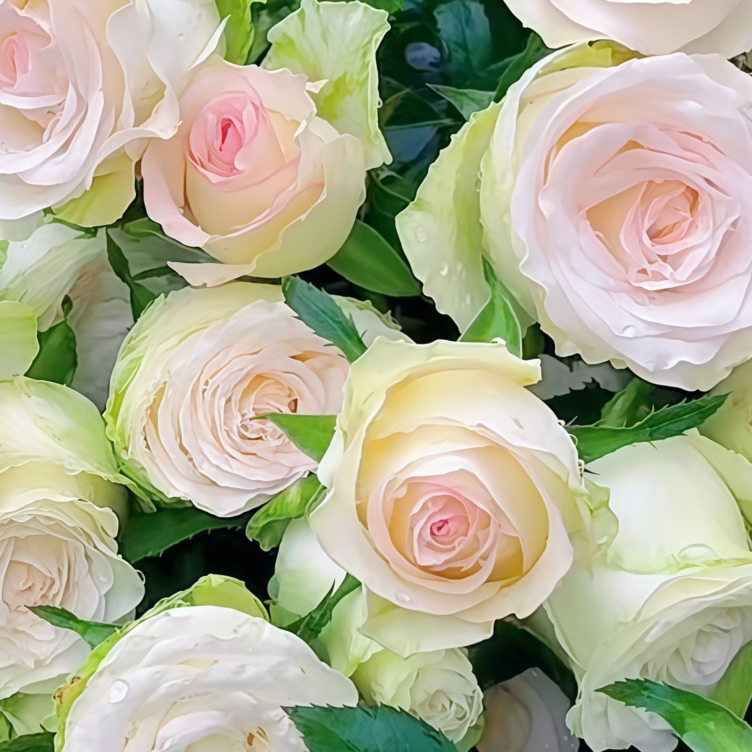 White Elsa Rose Plant|白艾莎 image 1