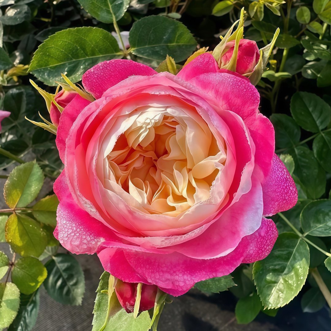 Japanese Mon Amour Rose Plant｜和室 image 9